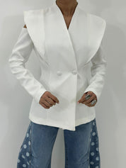 BLAZER CUT-OUT ELEGANCE NEW P/E26