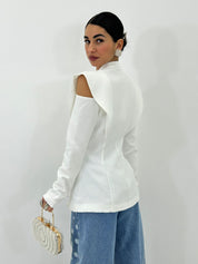 BLAZER CUT-OUT ELEGANCE NEW P/E26