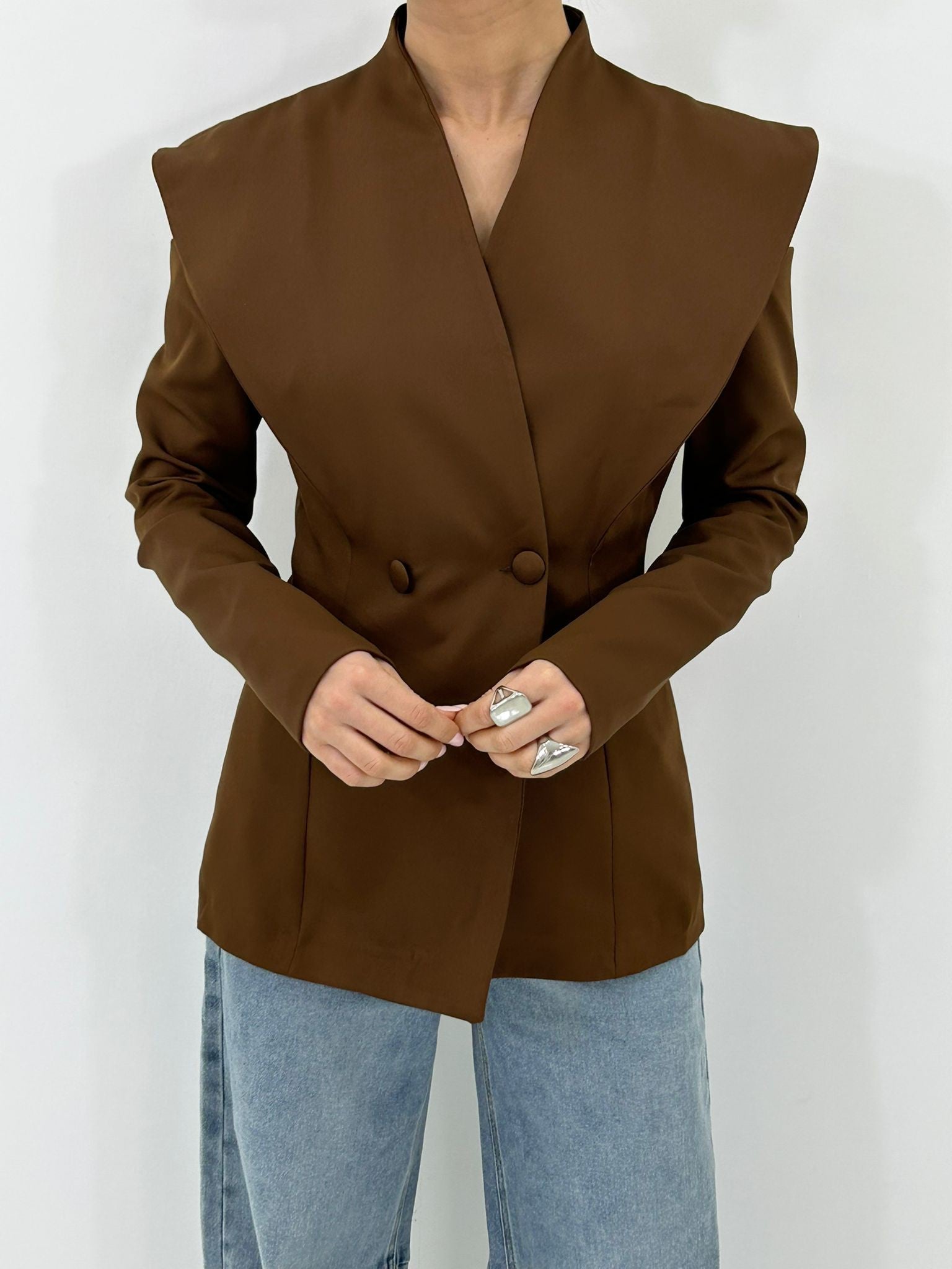 BLAZER CUT-OUT ELEGANCE NEW P/E26