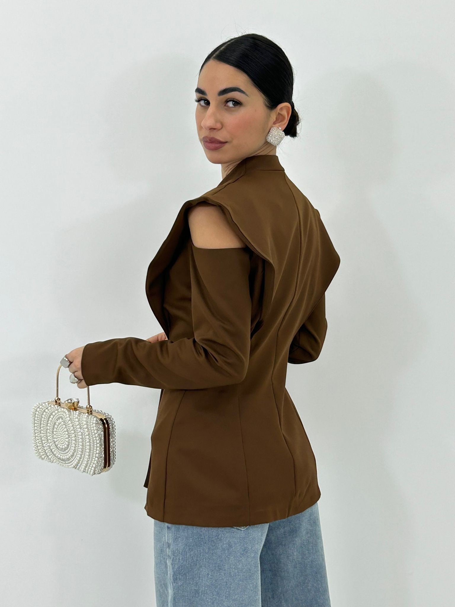 BLAZER CUT-OUT ELEGANCE NEW P/E26