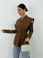 BLAZER CUT-OUT ELEGANCE NEW P/E26