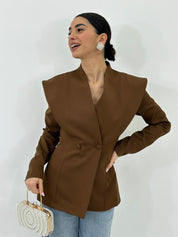 BLAZER CUT-OUT ELEGANCE NEW P/E26