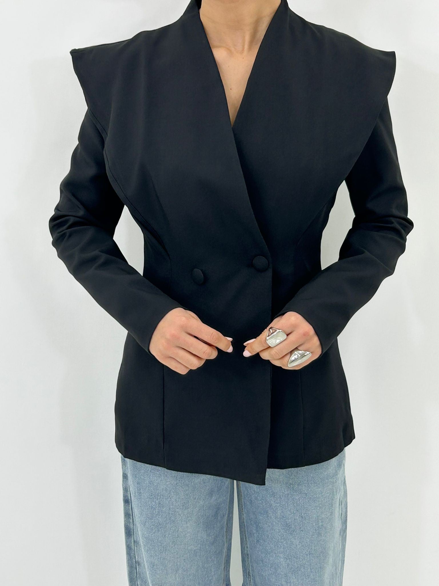 BLAZER CUT-OUT ELEGANCE NEW P/E26