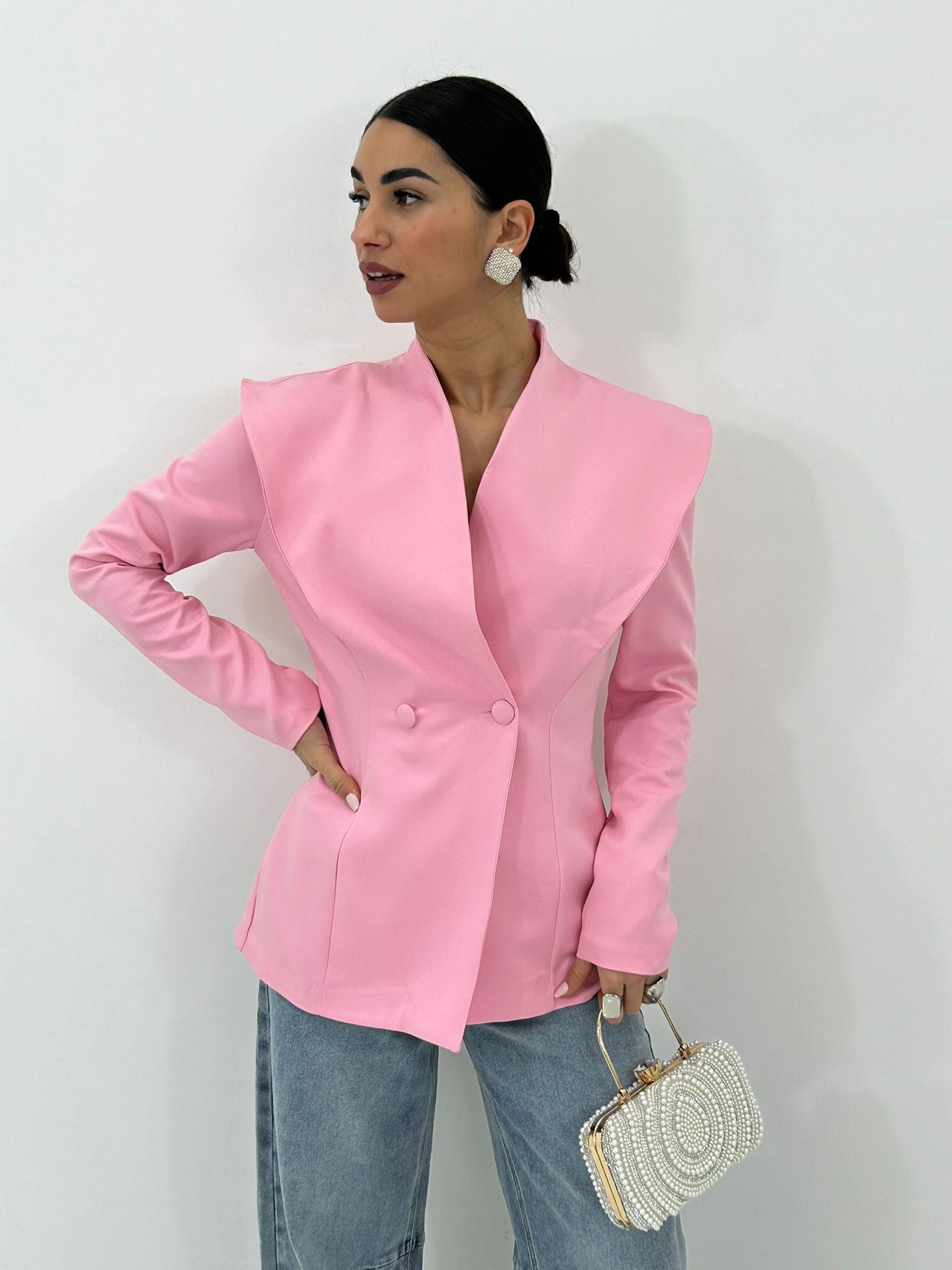 BLAZER CUT-OUT ELEGANCE NEW P/E26