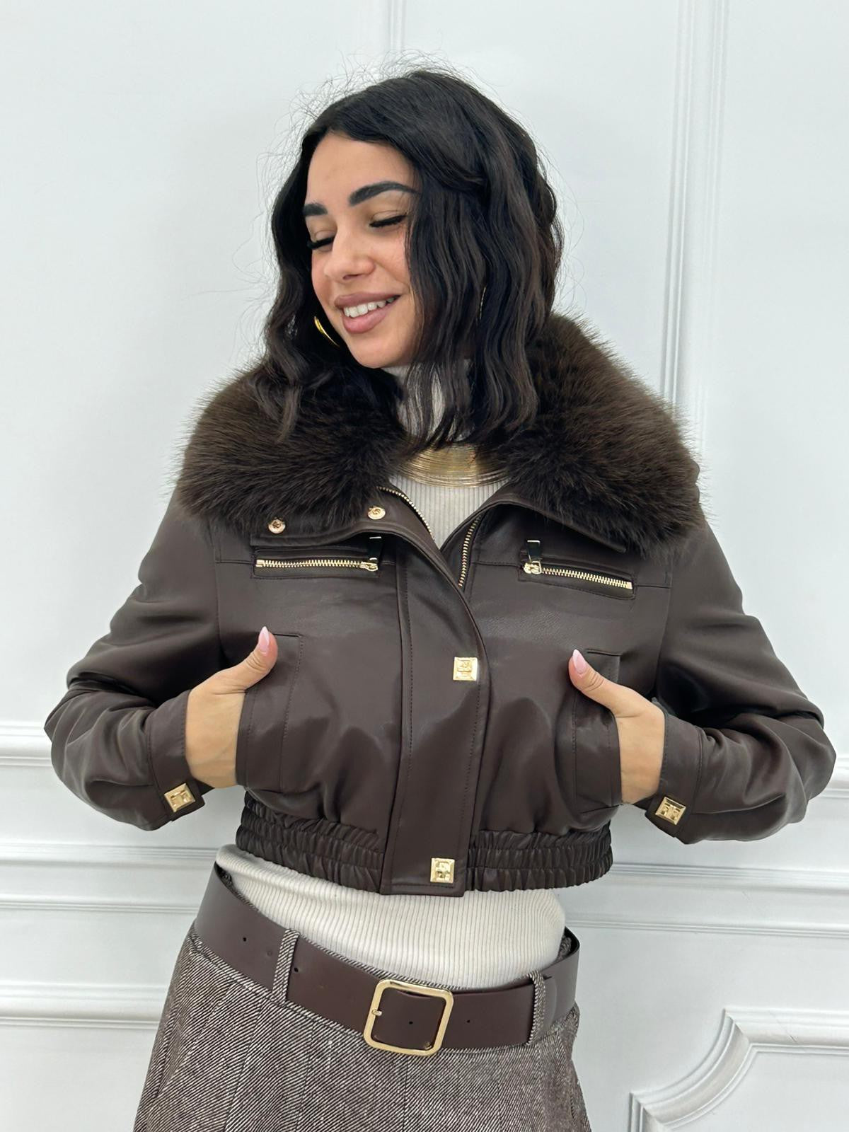 GIUBBINO CROP GLAM NEW AI26