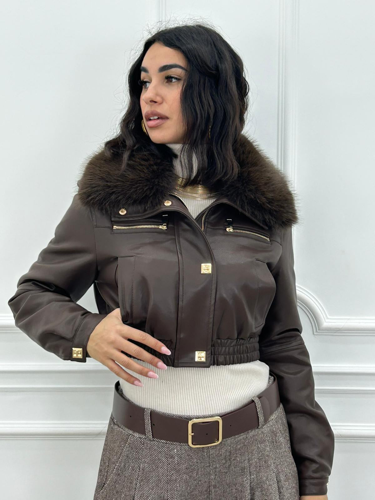 GIUBBINO CROP GLAM NEW AI26