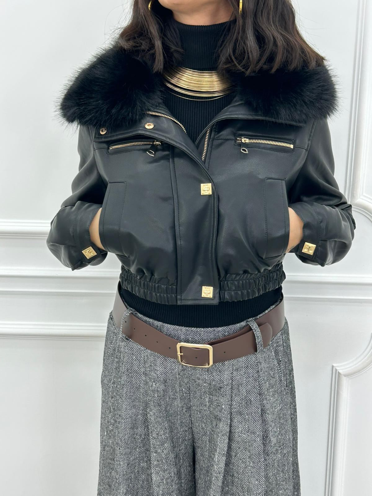 GIUBBINO CROP GLAM NEW AI26