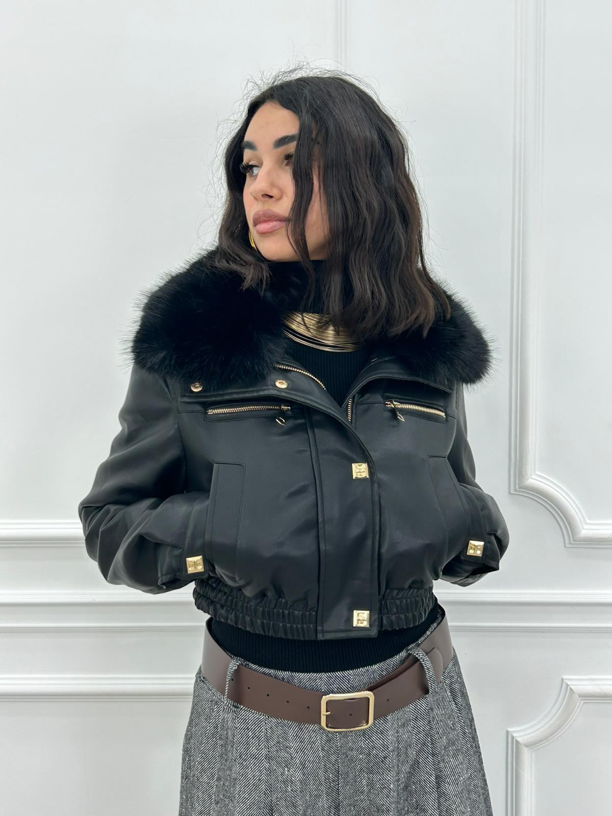 GIUBBINO CROP GLAM NEW AI26