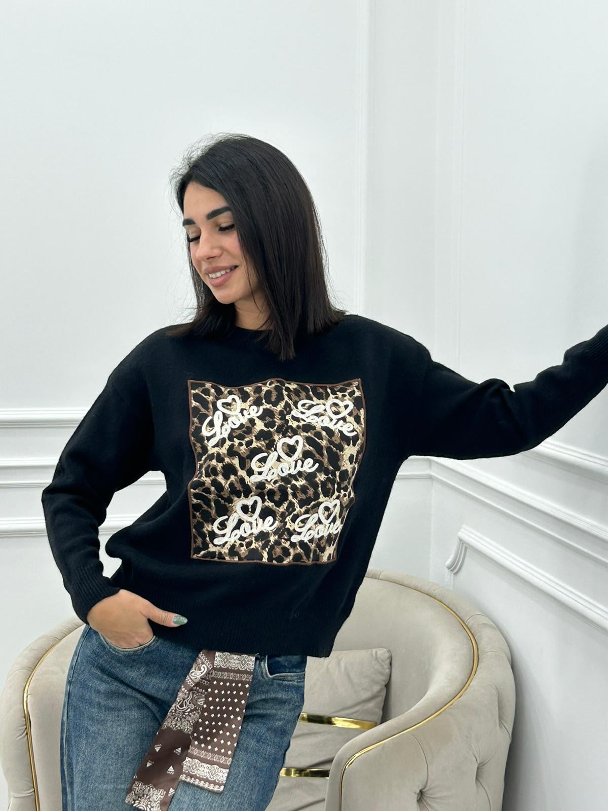 MAGLIONCINO MOOD LOVE NEW AI26