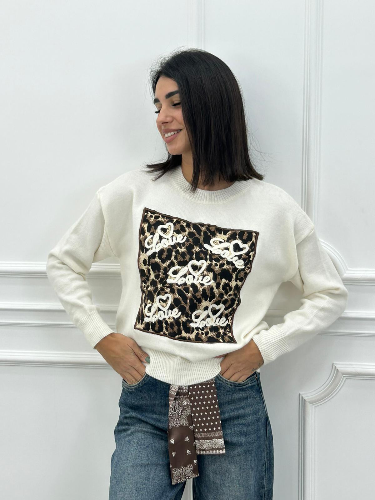 MAGLIONCINO MOOD LOVE NEW AI26