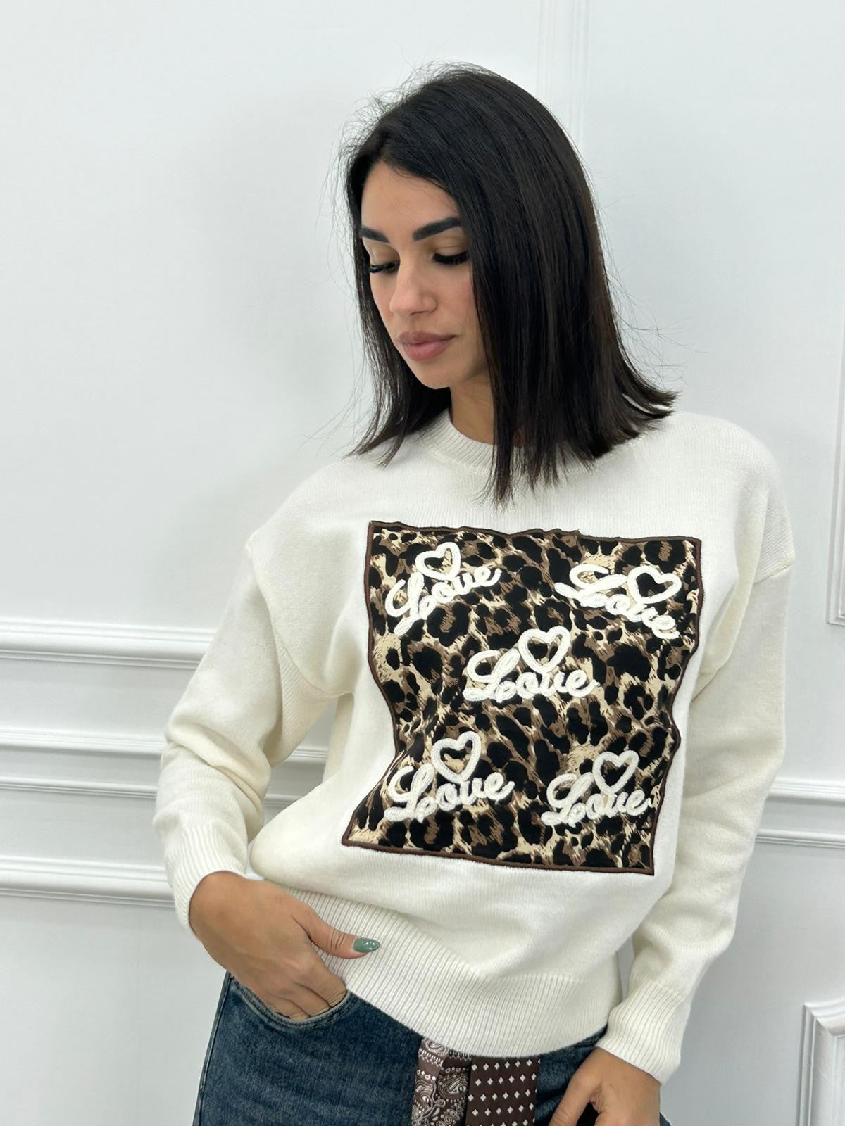 MAGLIONCINO MOOD LOVE NEW AI26