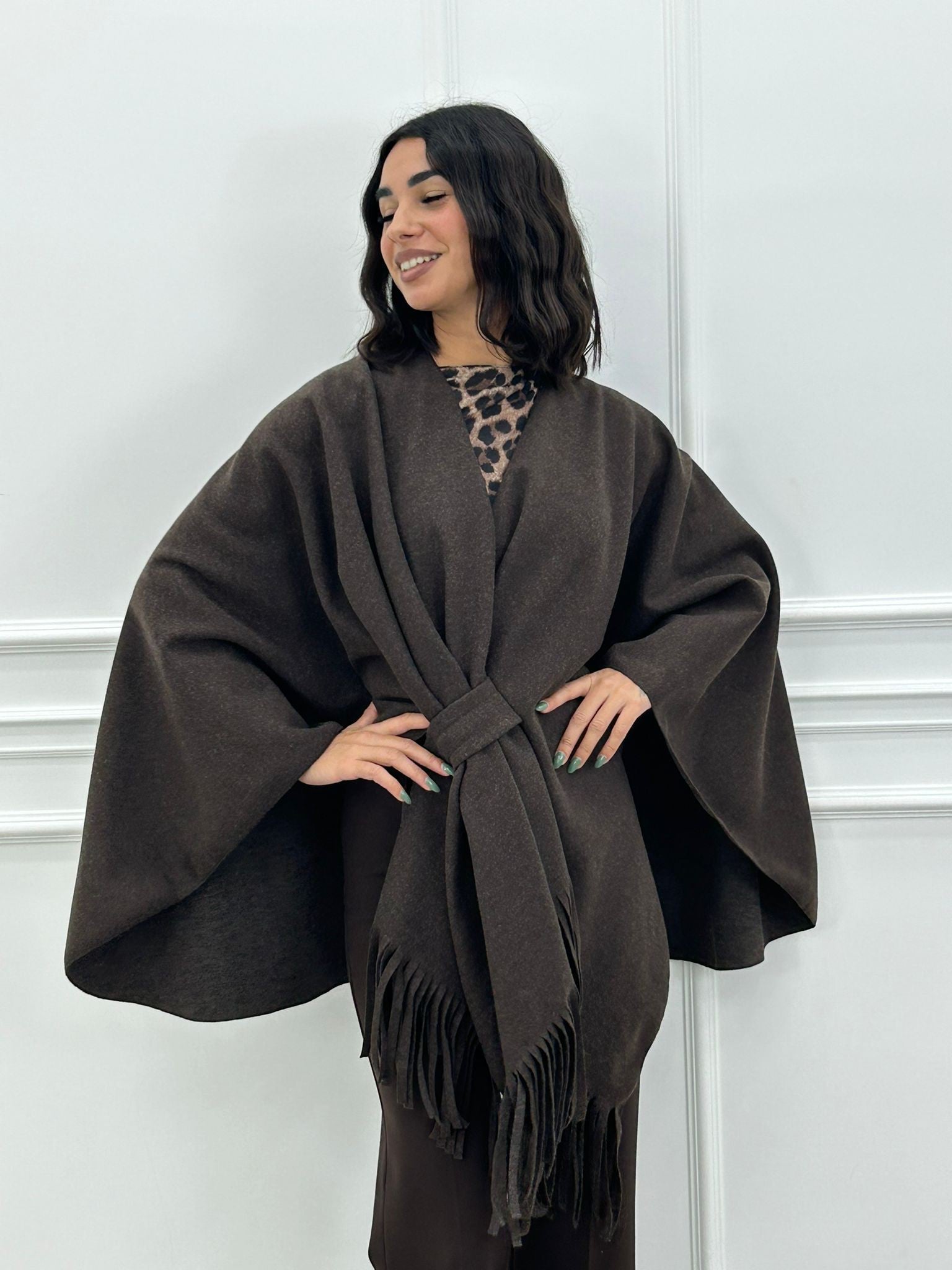 PONCHO CON FRANGE NEW AI26
