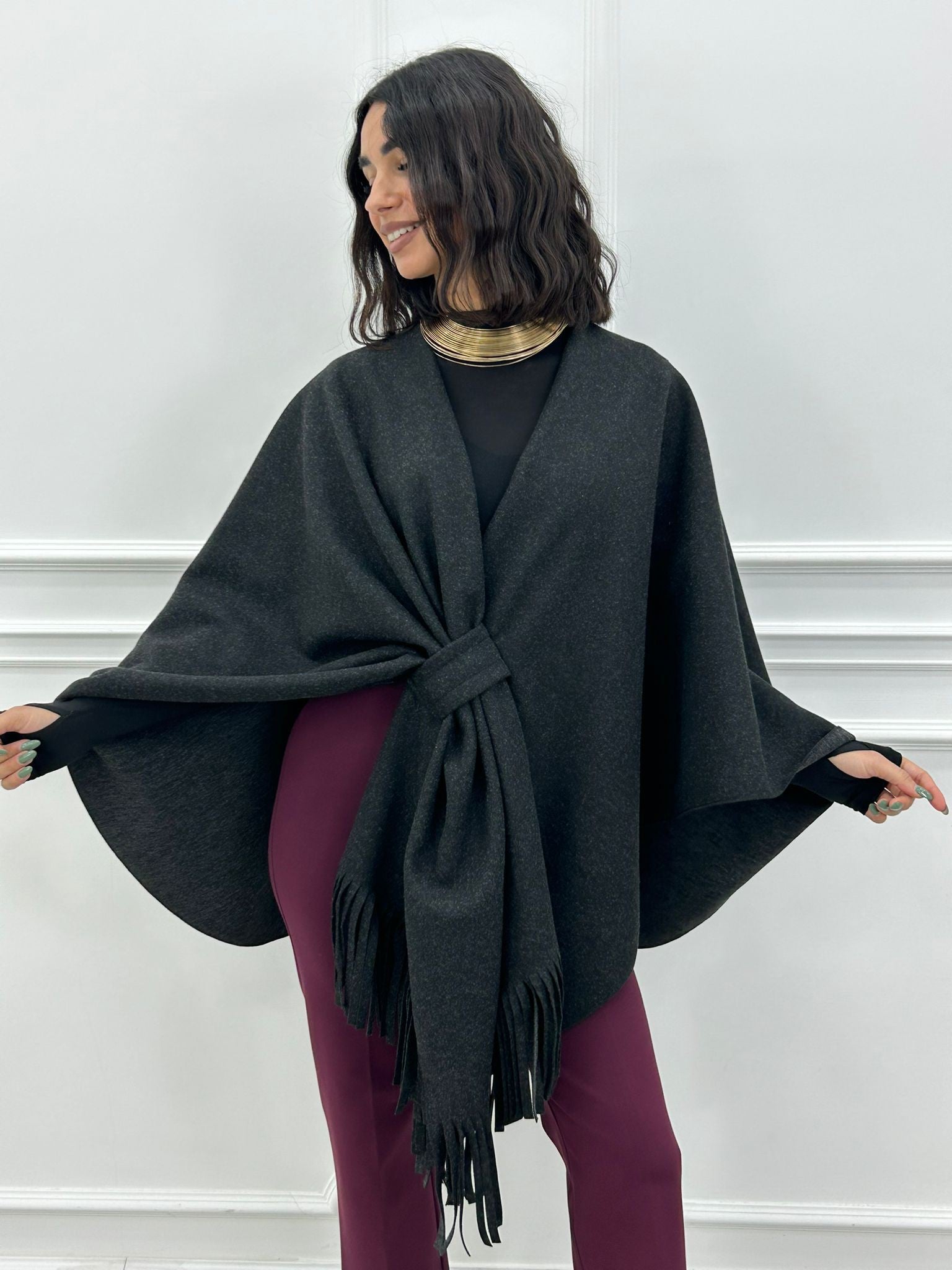 PONCHO CON FRANGE NEW AI26