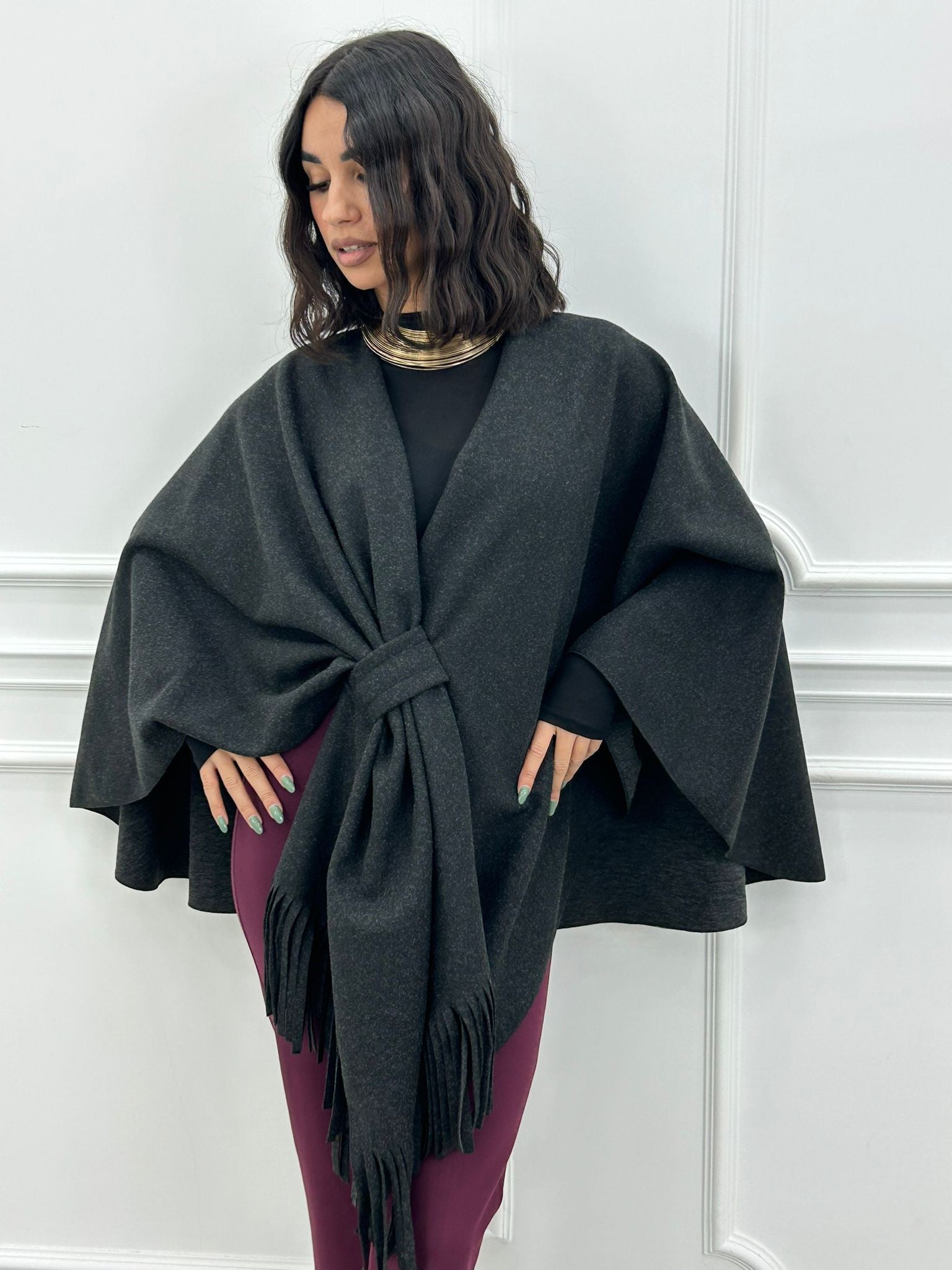 PONCHO CON FRANGE NEW AI26