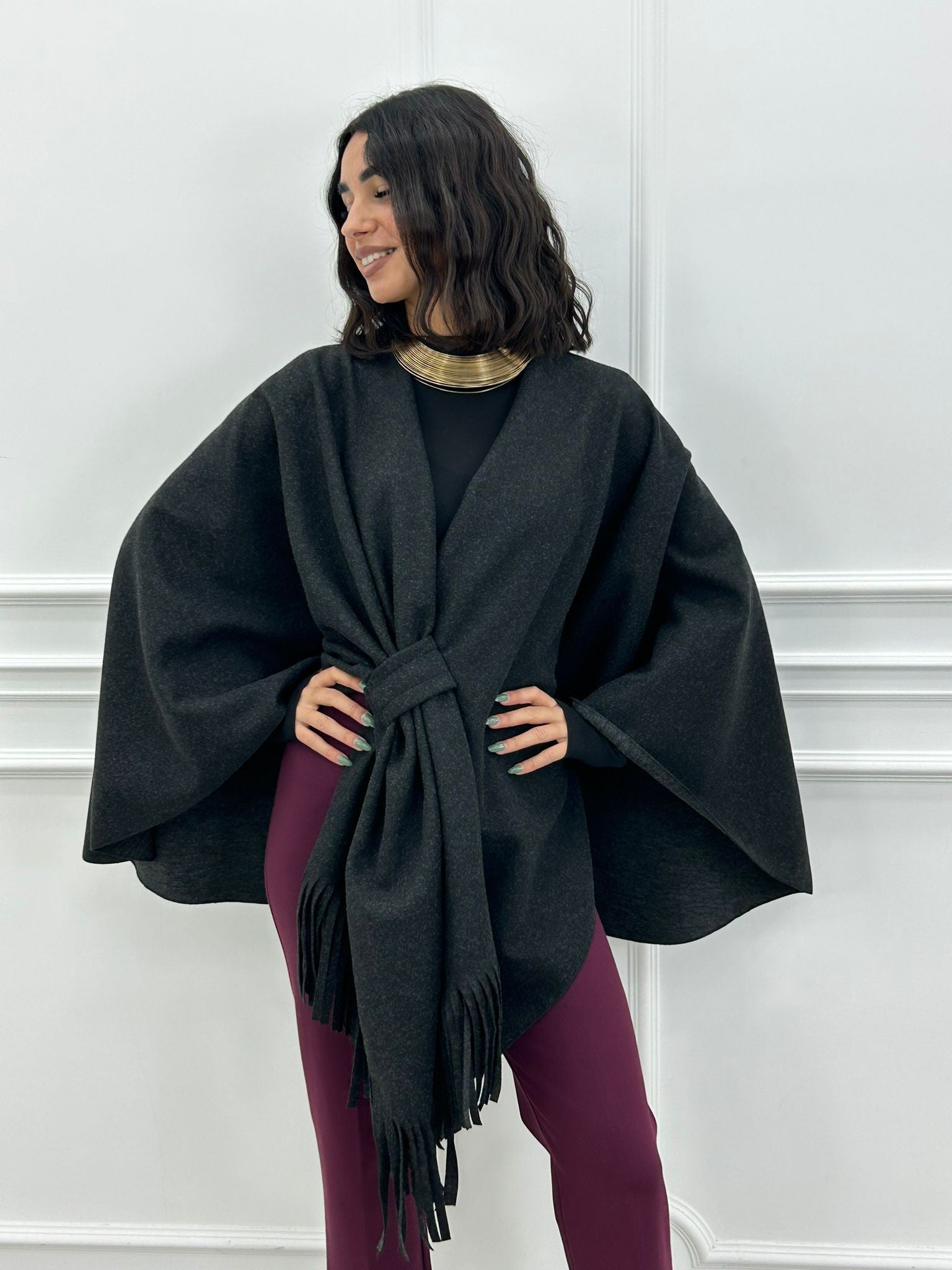 PONCHO CON FRANGE NEW AI26