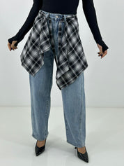 JEANS CASUAL CON FOULARD NEW P/E26