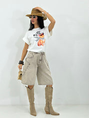 BERMUDA SANDY DENIM NEW P/E26