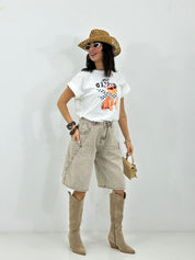 BERMUDA SANDY DENIM NEW P/E26