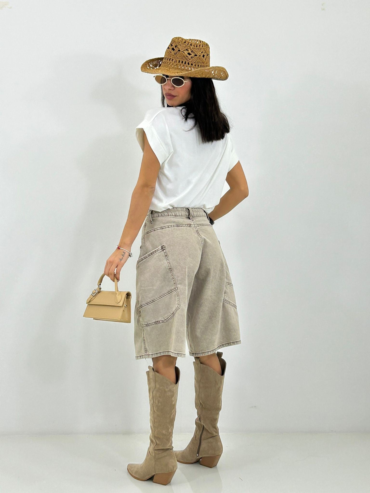 BERMUDA SANDY DENIM NEW P/E26