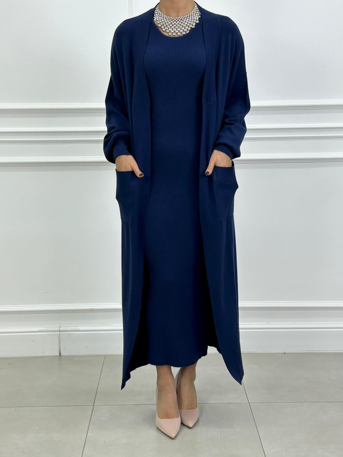 SET CARDIGAN -DRESS NEW AI26