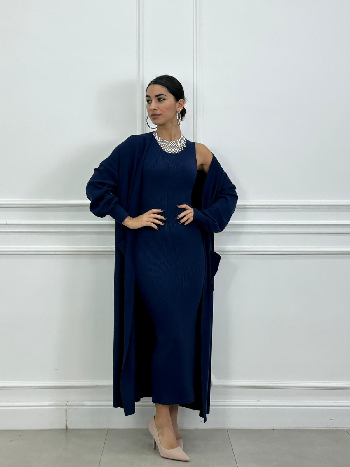 SET CARDIGAN -DRESS NEW AI26