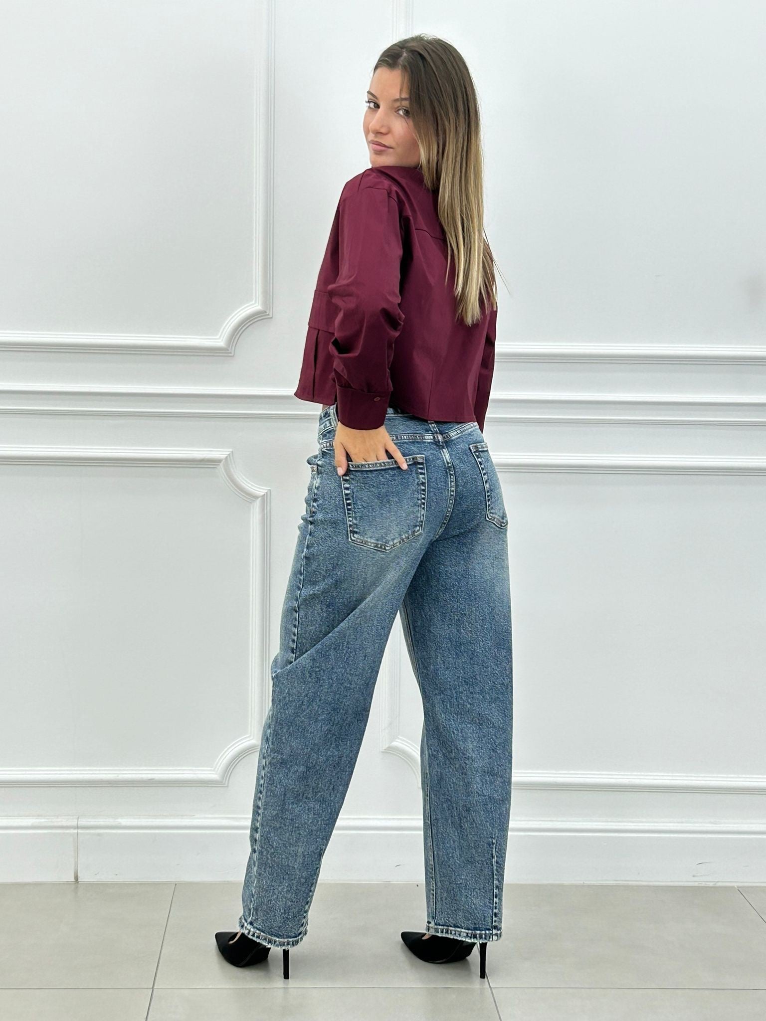 JEANS WIDE LEG NEW AI26