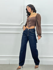 JEANS WIDE BALLOON NEW AI26