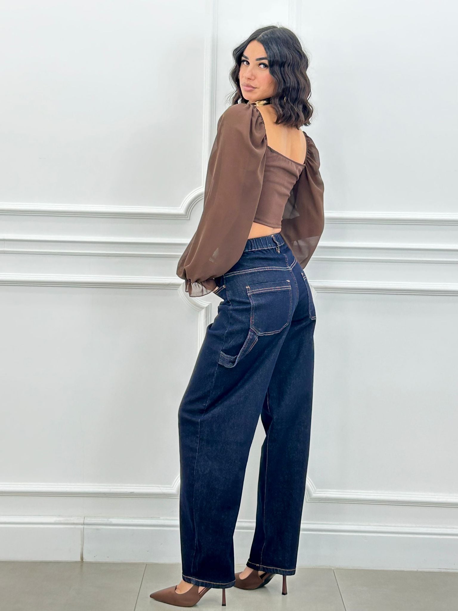 JEANS WIDE BALLOON NEW AI26
