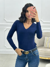 MAGLIONCINO SCOLLO PUNTA NEW AI26