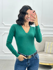 MAGLIONCINO SCOLLO PUNTA NEW AI26