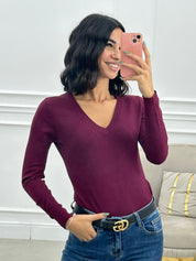 MAGLIONCINO SCOLLO PUNTA NEW AI26