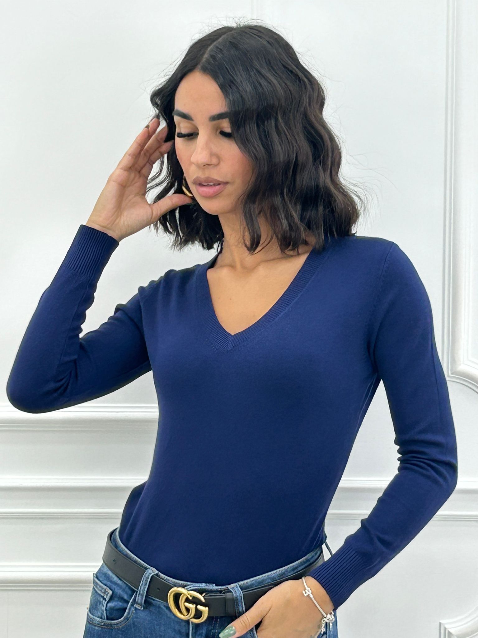 MAGLIONCINO SCOLLO PUNTA NEW AI26