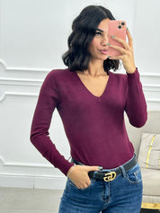 MAGLIONCINO SCOLLO PUNTA NEW AI26