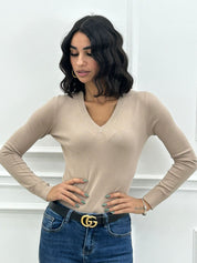 MAGLIONCINO SCOLLO PUNTA NEW AI26