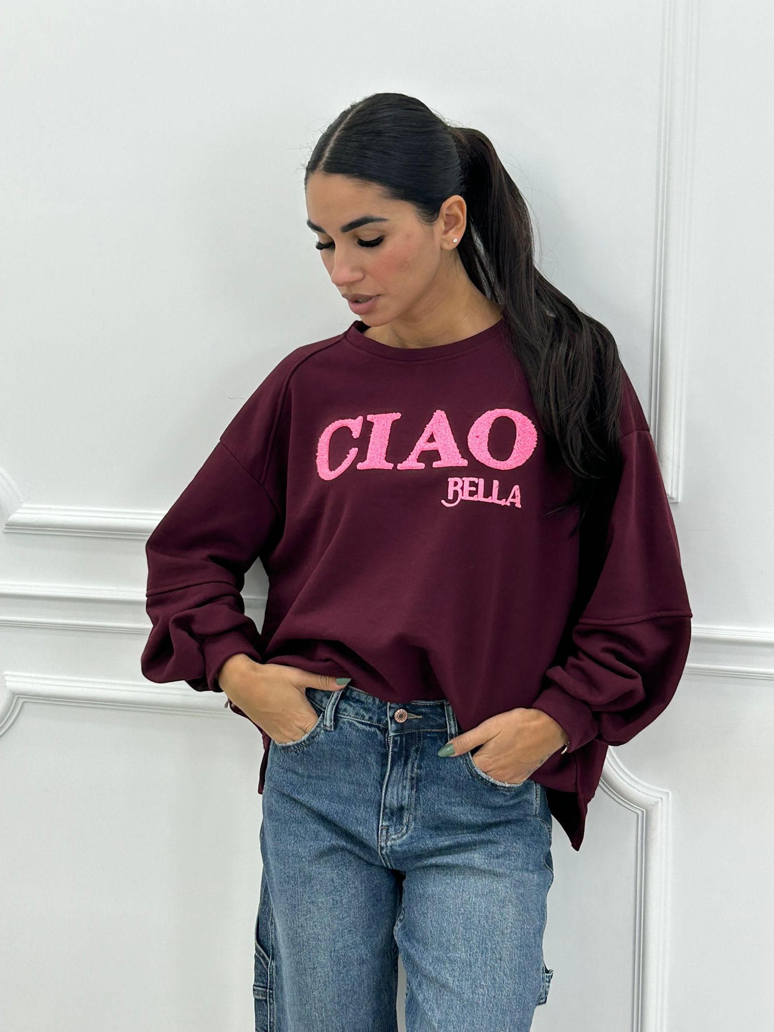 FELPA BELLA VIBES NEW AI26