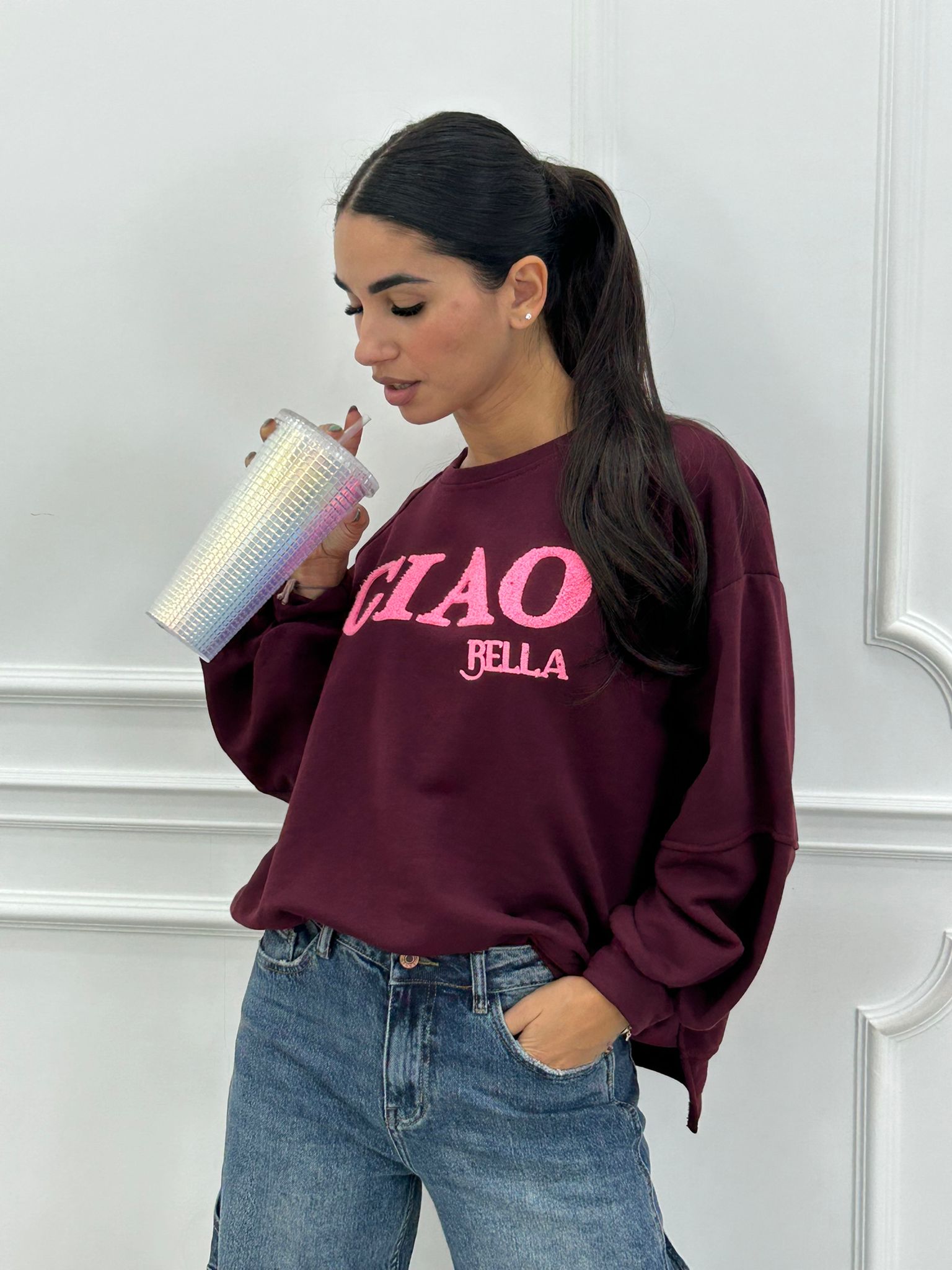FELPA BELLA VIBES NEW AI26