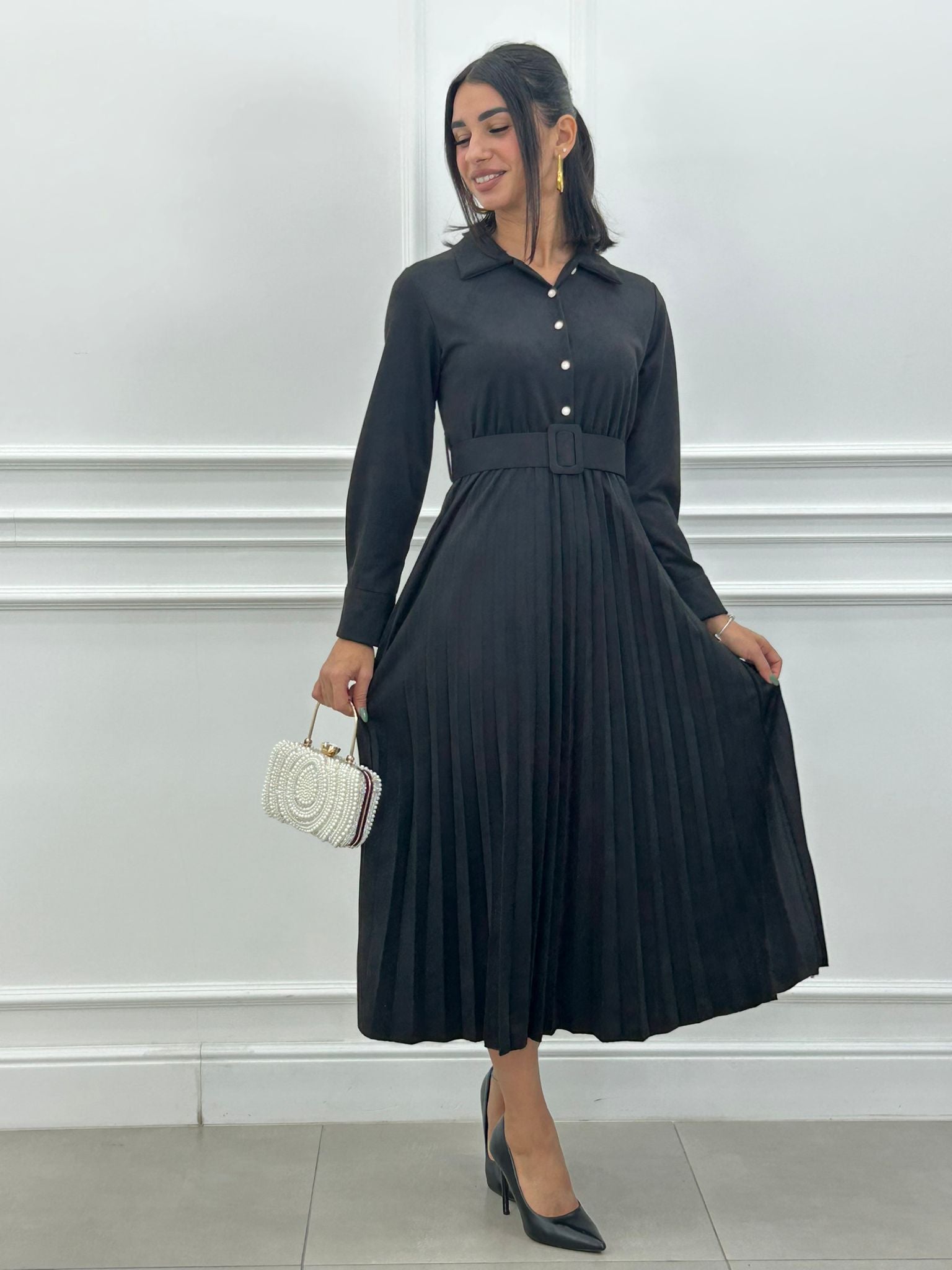 DRESS SUEDE NEW AI26