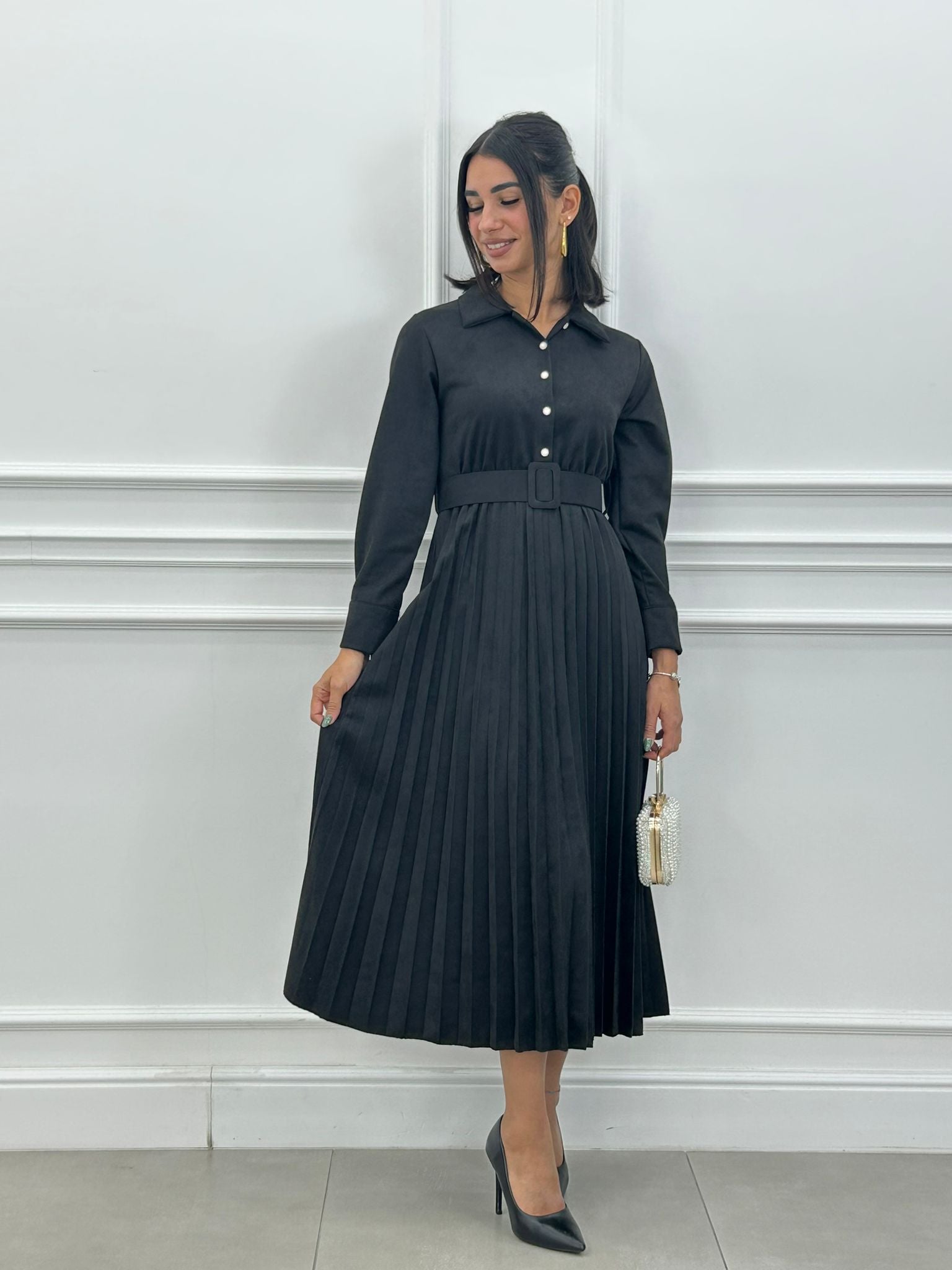 DRESS SUEDE NEW AI26