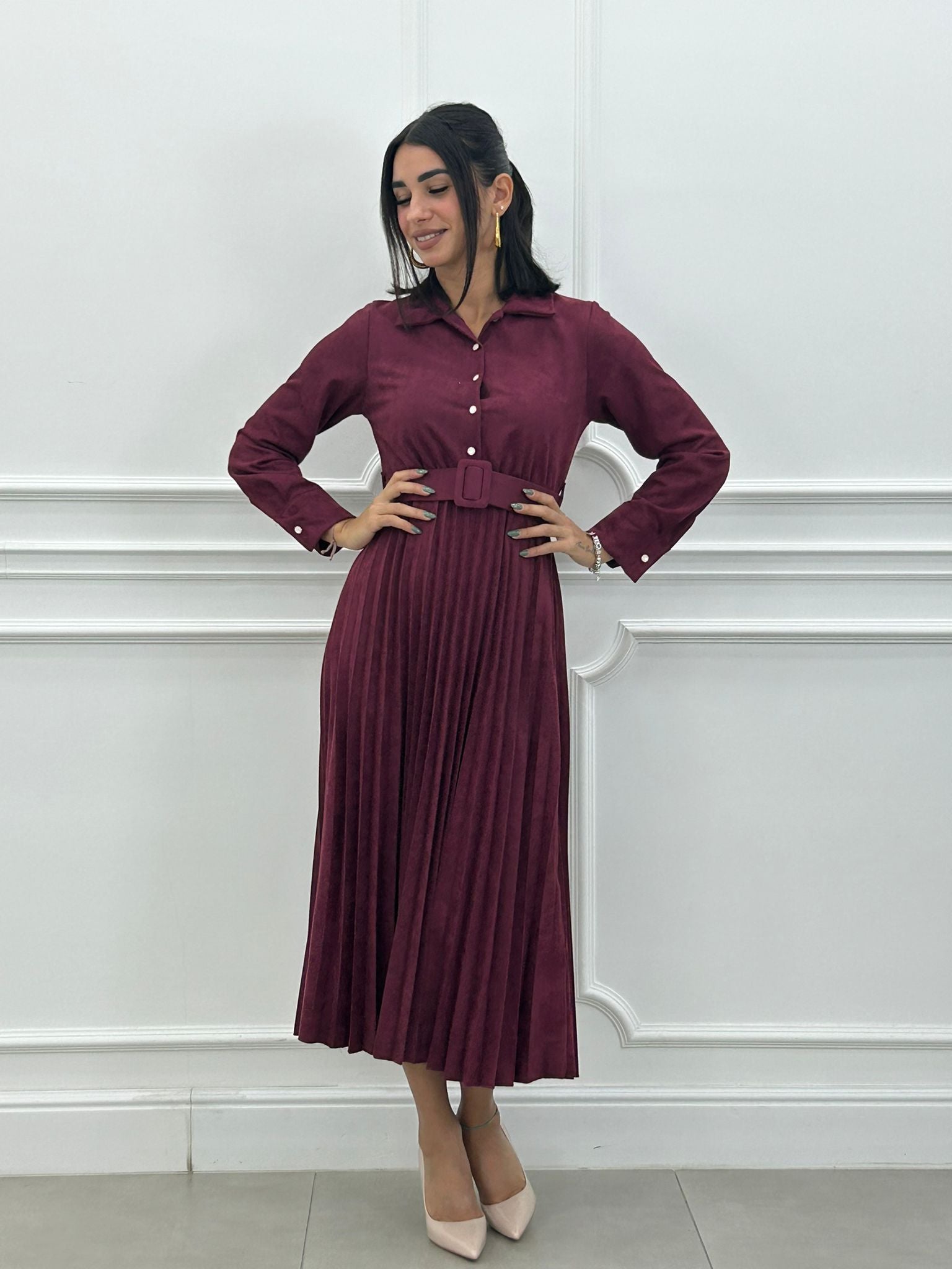 DRESS SUEDE NEW AI26