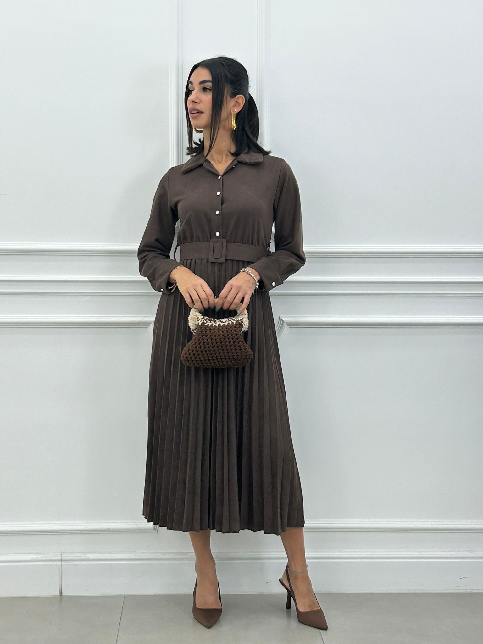 DRESS SUEDE NEW AI26