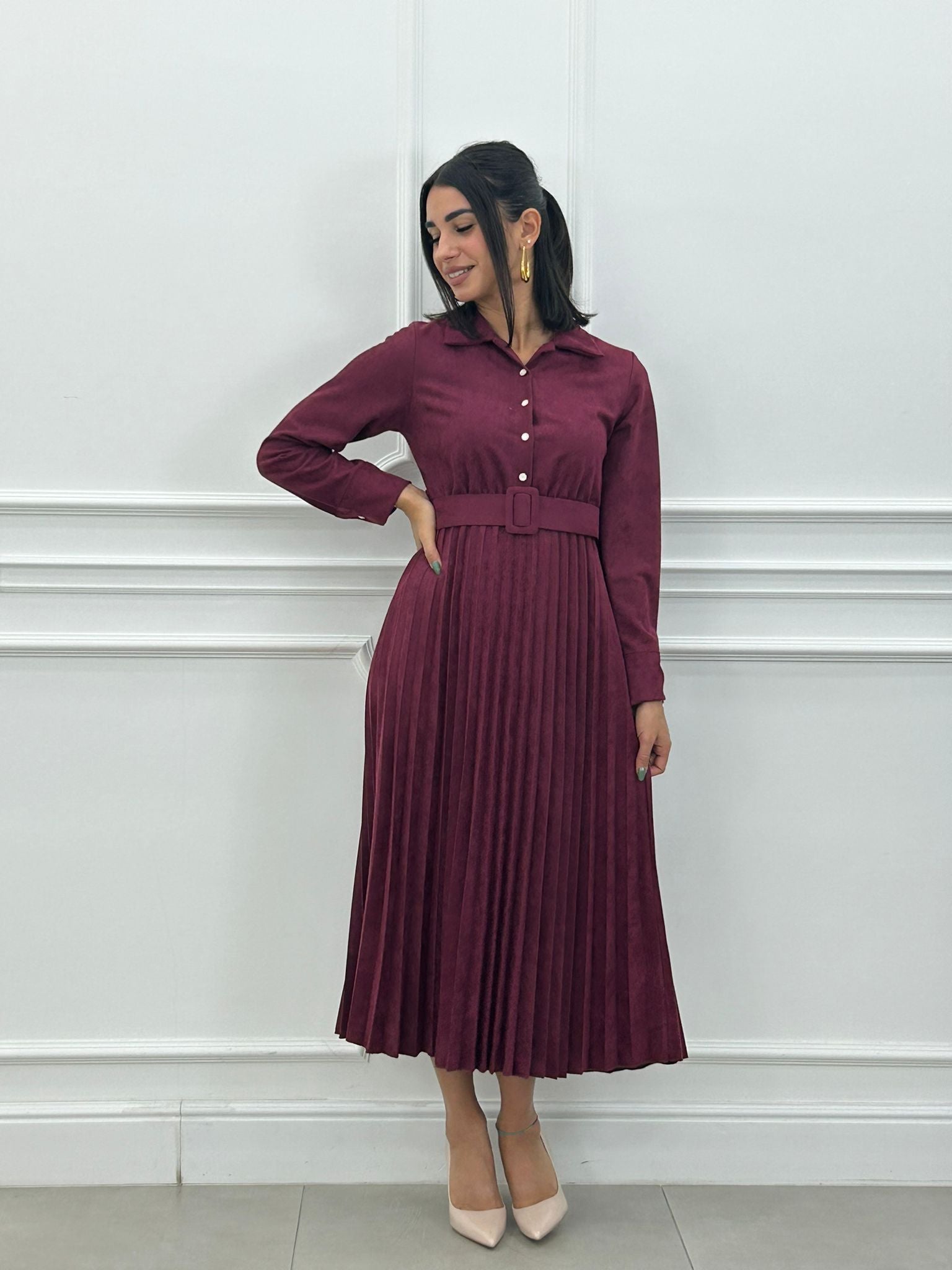 DRESS SUEDE NEW AI26