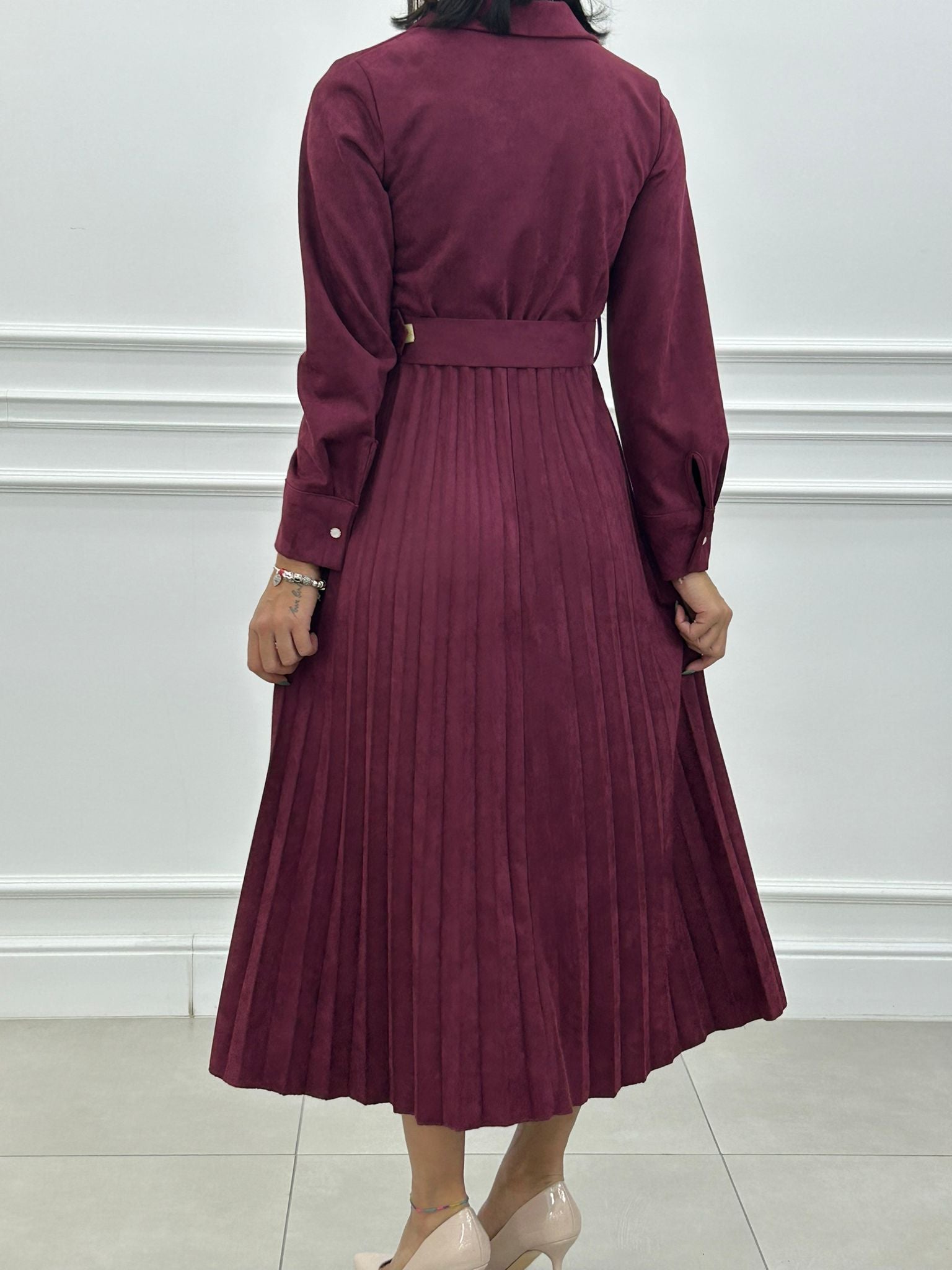 DRESS SUEDE NEW AI26