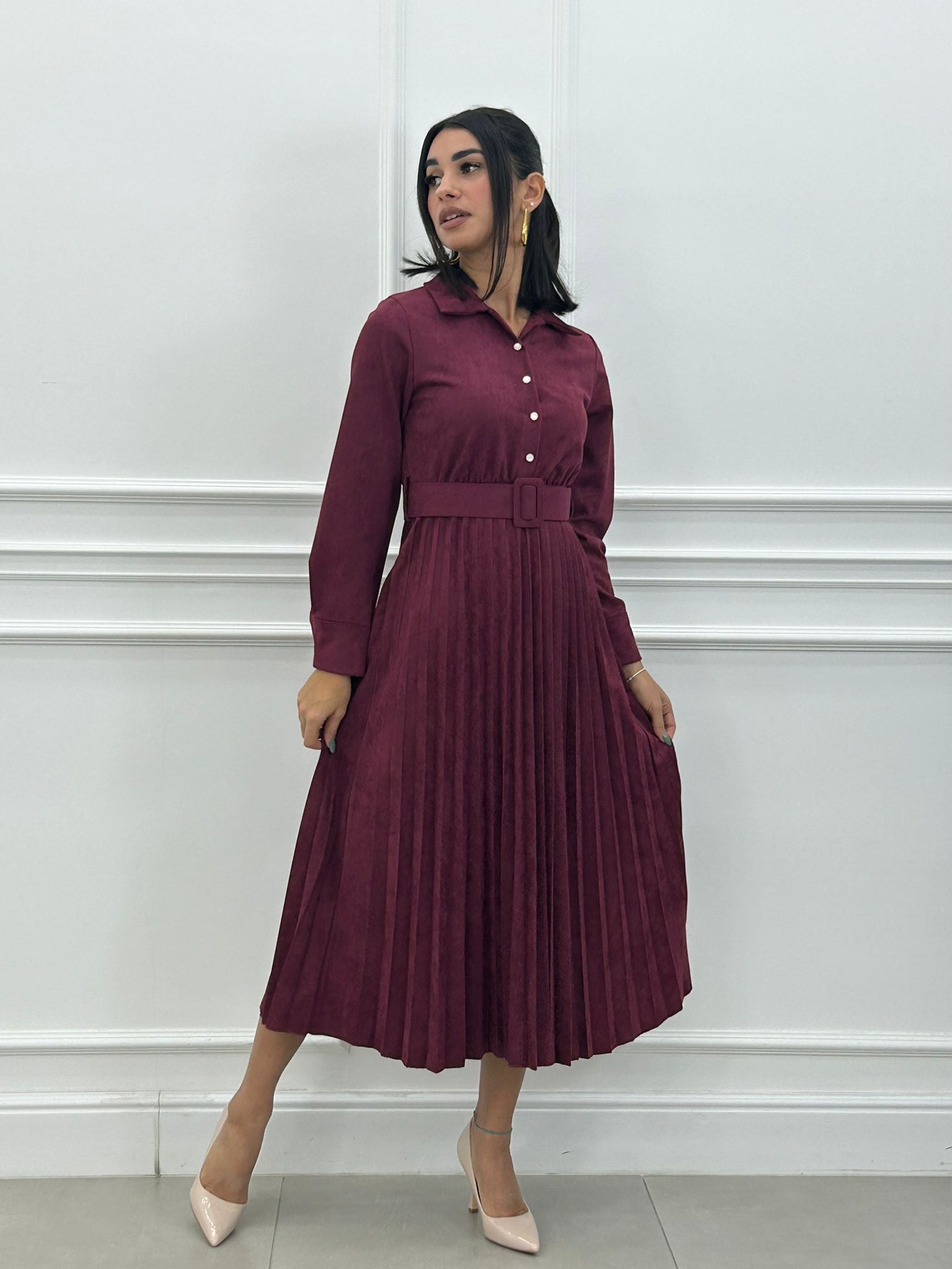 DRESS SUEDE NEW AI26