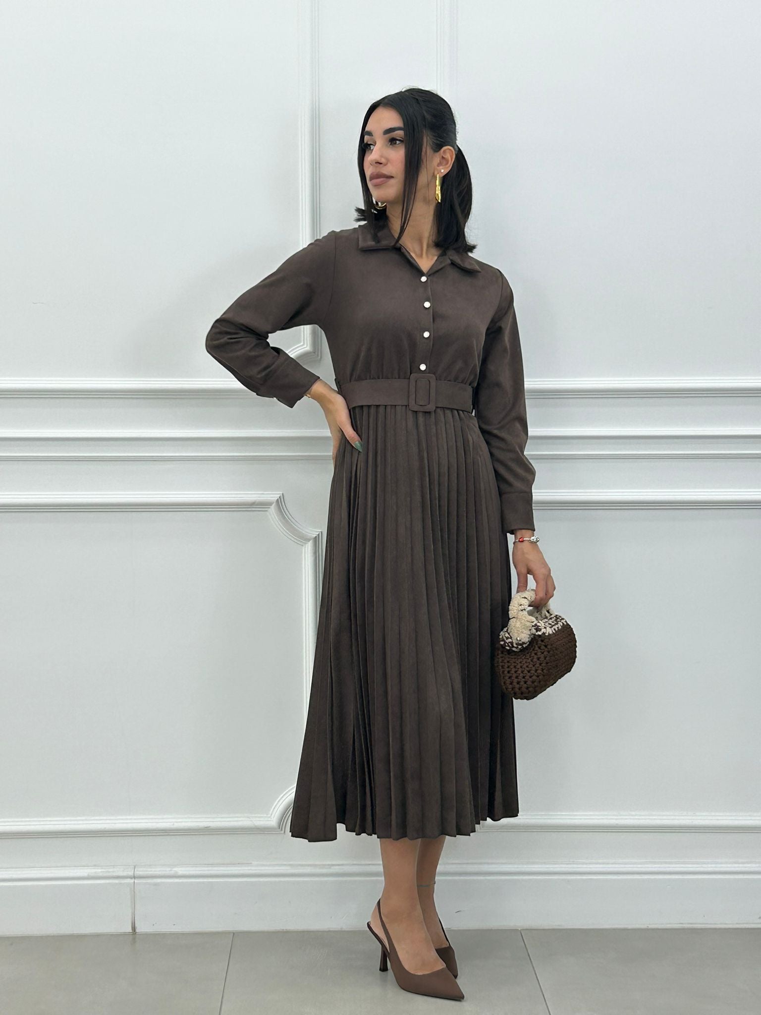 DRESS SUEDE NEW AI26