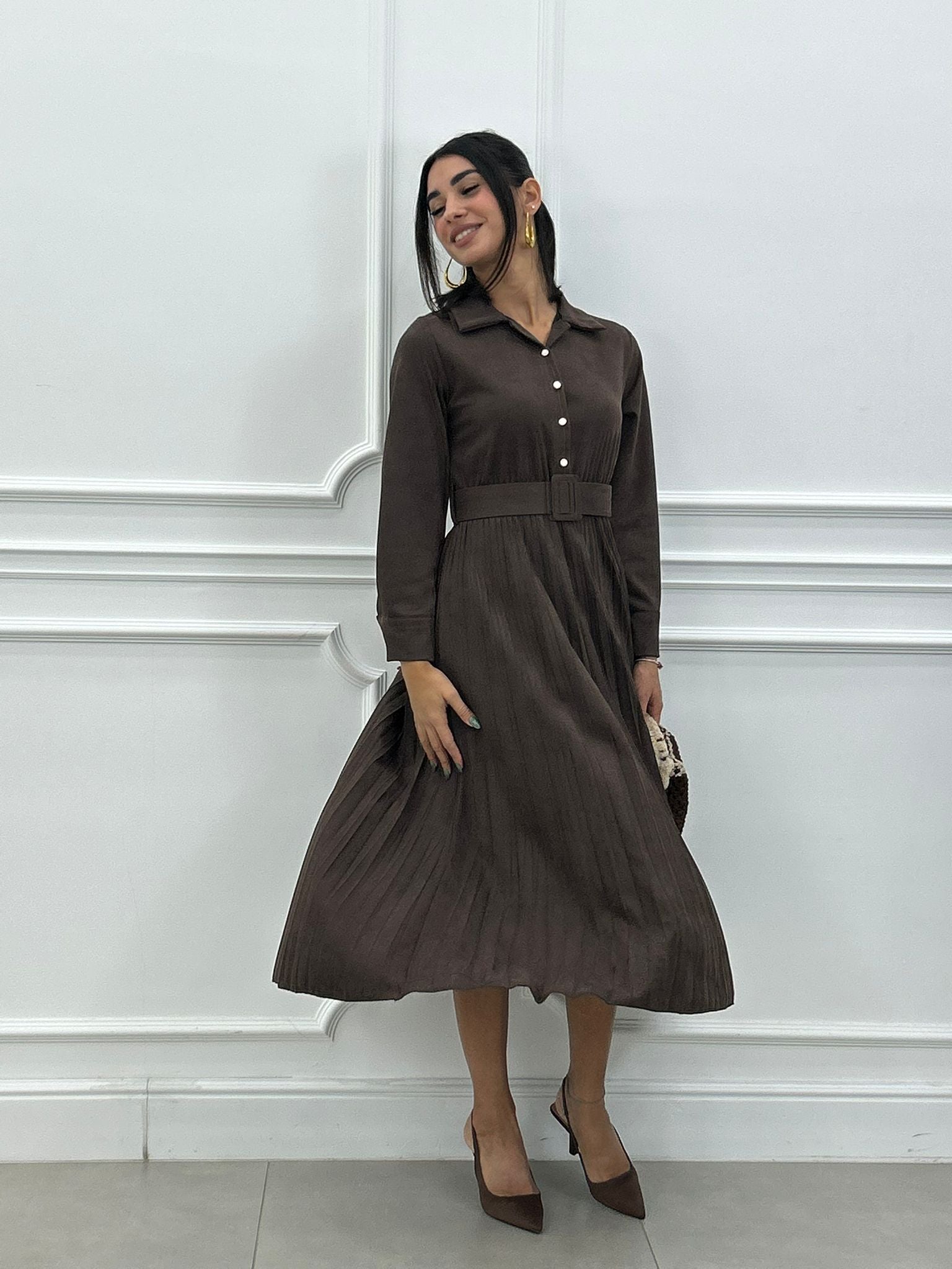 DRESS SUEDE NEW AI26