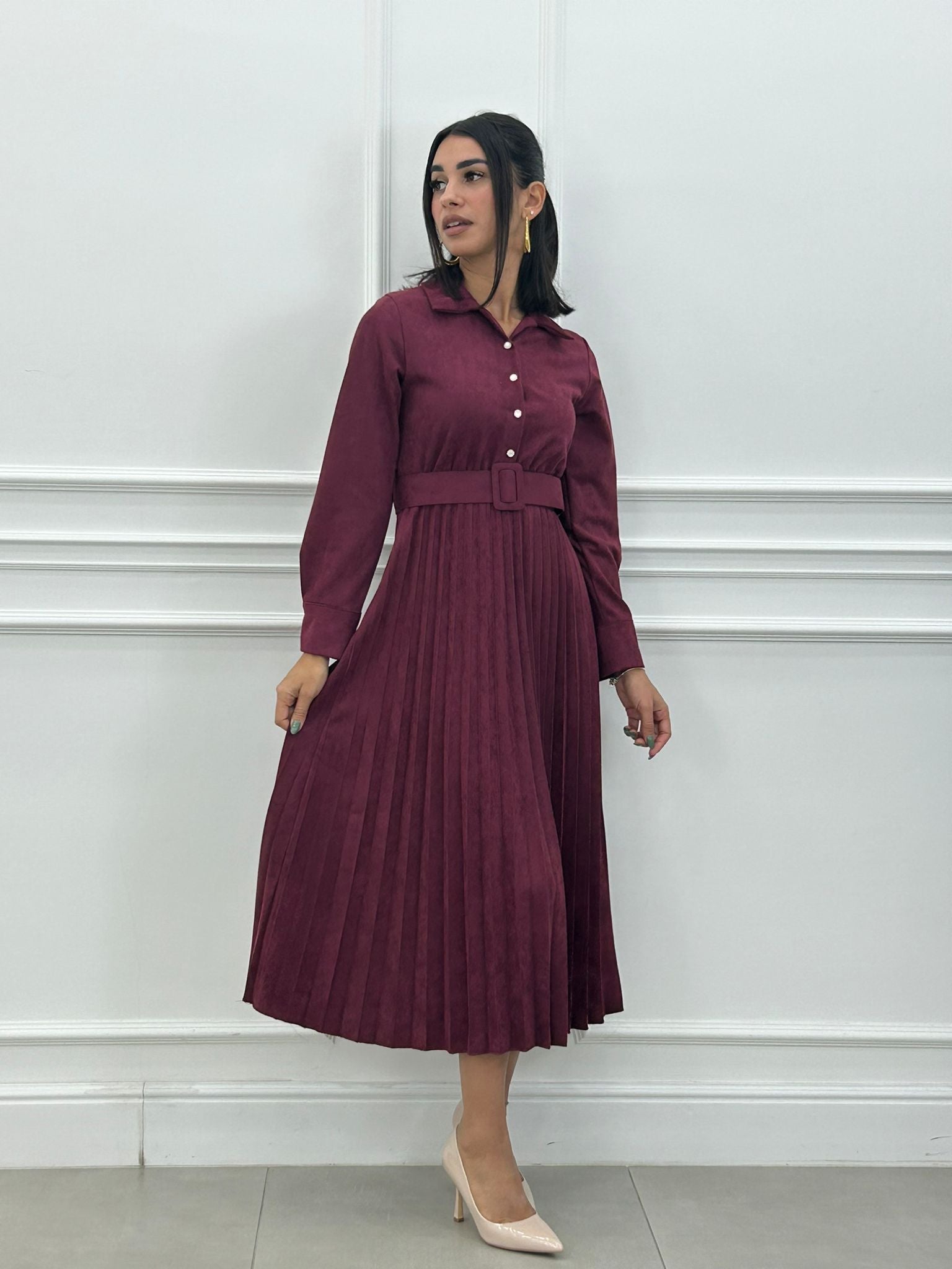 DRESS SUEDE NEW AI26
