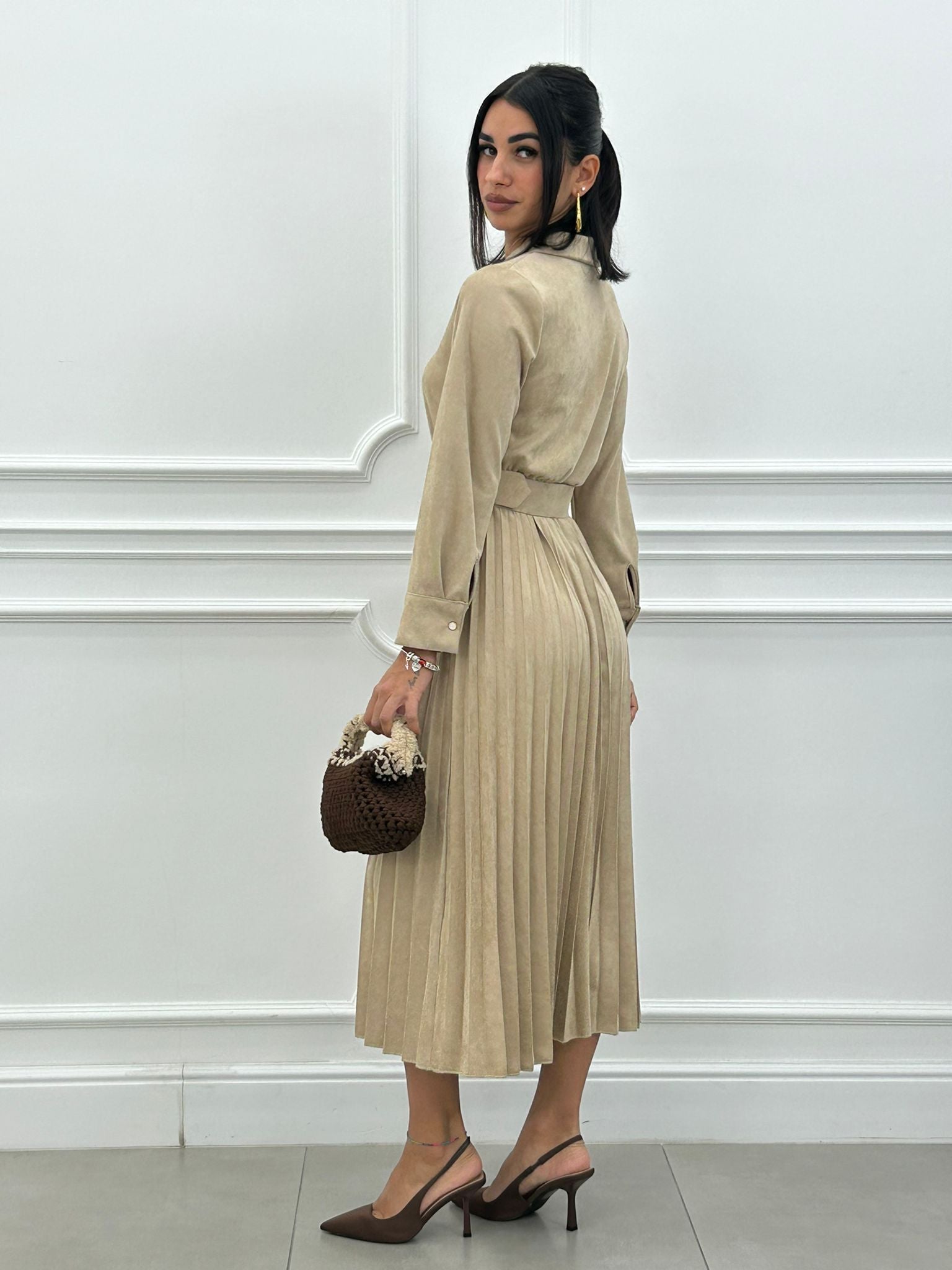 DRESS SUEDE NEW AI26