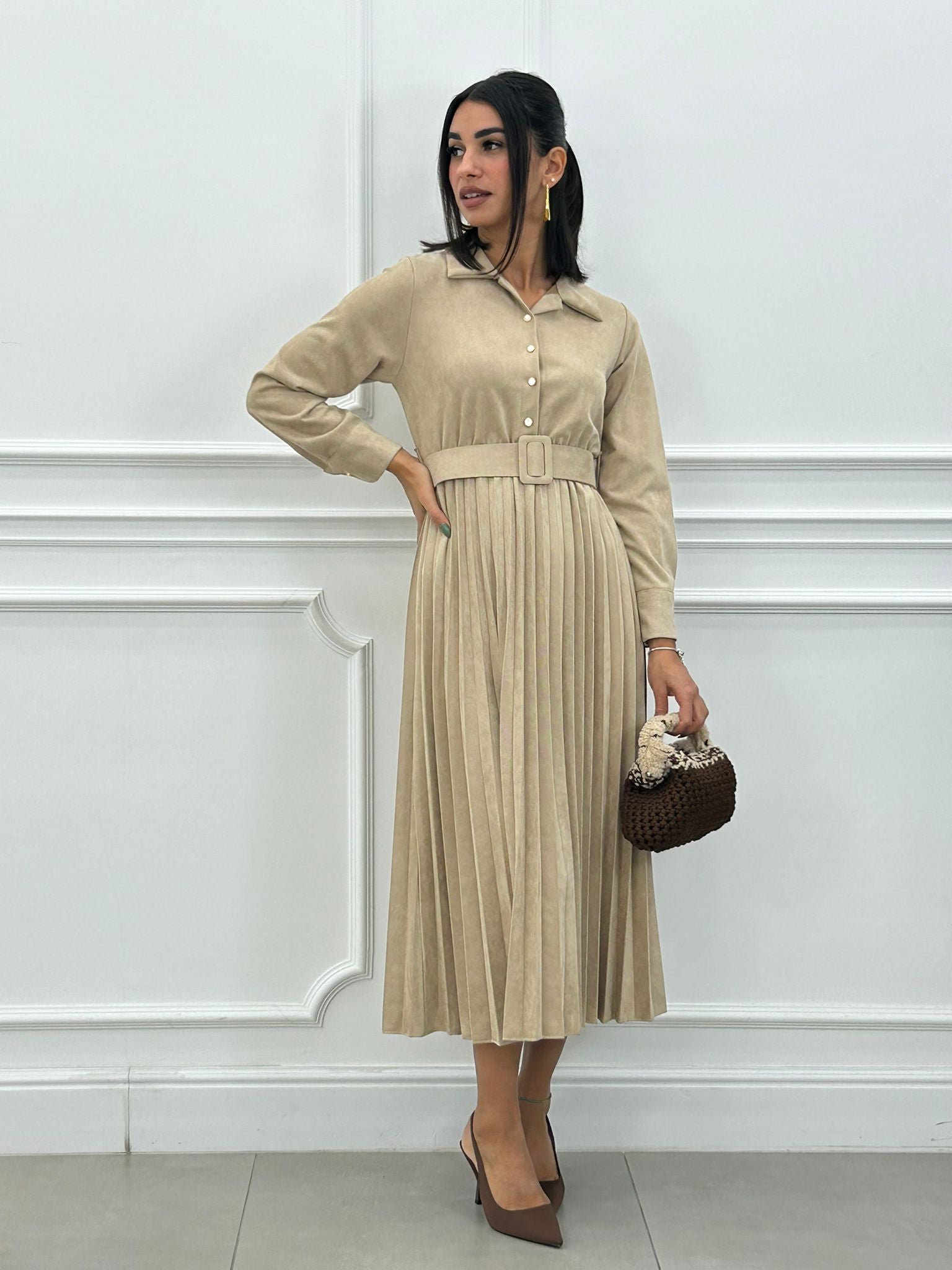 DRESS SUEDE NEW AI26