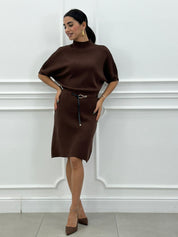 KNIT MINI DRESS NEW AI26