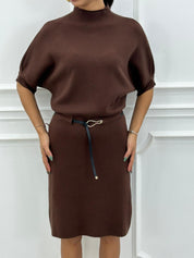 KNIT MINI DRESS NEW AI26